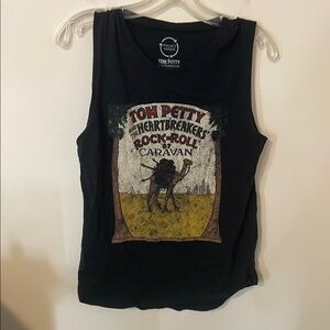 Tom Petty and the Heartbreakers Black Tank Top